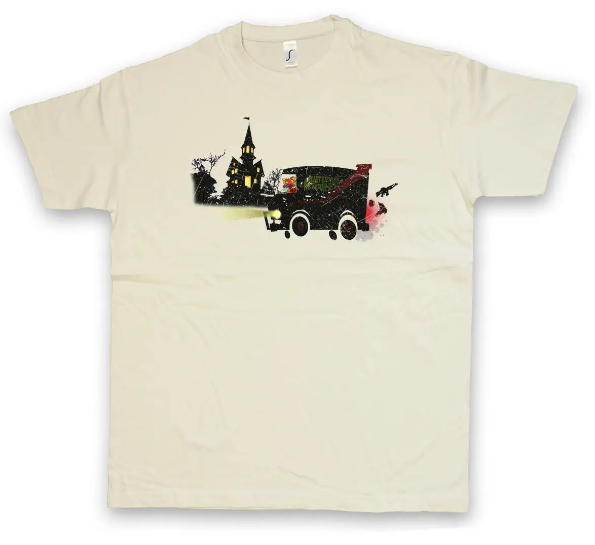 M TEAM футболка Scooby A Team Mystery Doo Machine Van Car TV Mr. T Series|Футболки| |