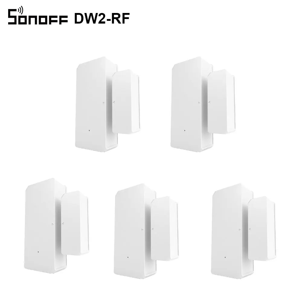 1/3/5/10 шт. Itead SONOFF DW2 RF датчик двери окна сигнализации Беспроводной магнитный