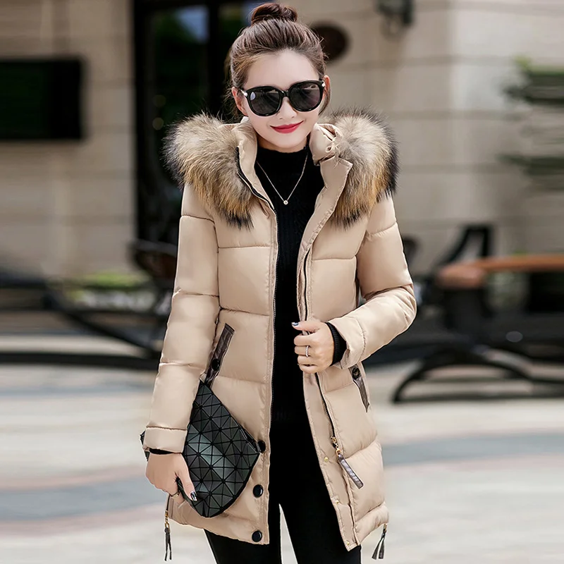 Зимние теплые парки новая мода 2019 толстые куртки с хлопковой подкладкой женские