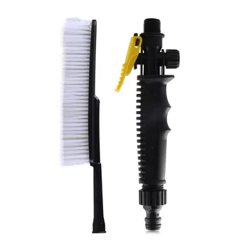 

Foam Bottle Car Wash Brush Car Long Handle Soft Hair Cleaning Car Mop
