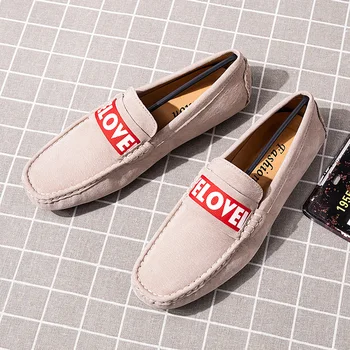 

2020 New Loafers Shoes Men Black Natural Leather Man Sneakers Anti Slip Driving Moccasin Mens Good Quality Casual Slip On Shoes