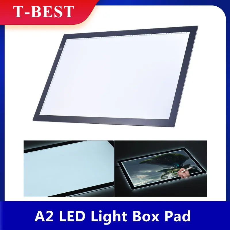 A2 Led Light Box Pad Drawing Tracing Tracer Copy Board Table Pad Panel