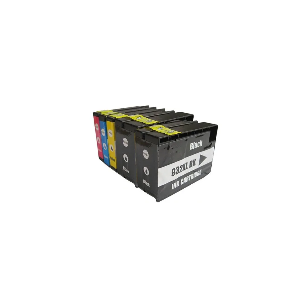 5x совместимый картридж с чернилами для hp932 933 932xl Officejet6100 6600 6700 7110 7610 7612