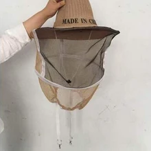 1х анти-пчелиная шляпа пчеловода хлопок лен тканая Ткань Оборудование защитный чехол