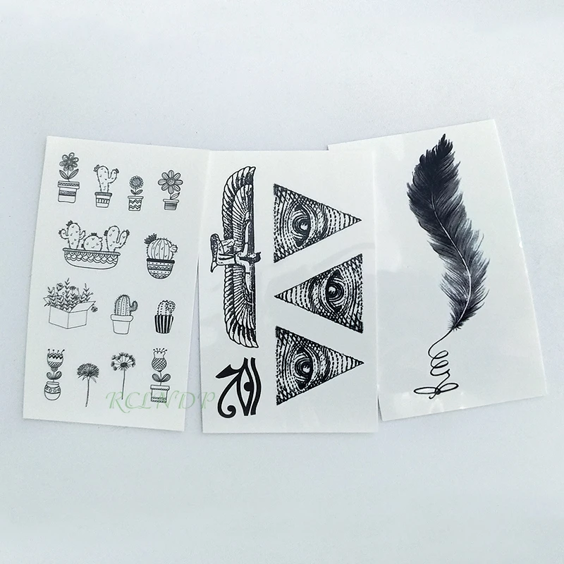Водостойкая временная татуировка наклейка письмо Корона Скорпион герб с солнцем маленькое искусство тату флэш-тату поддельные татуировки для девушек женщин мужчин - Цвет: Фиолетовый