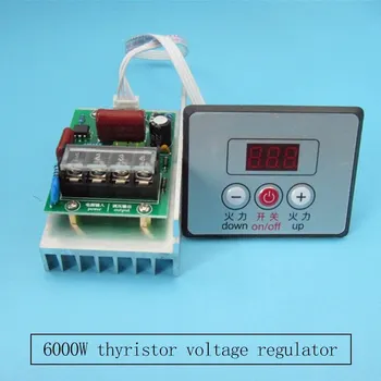 

Regulator Dimmer 220V AC Power Regulator Electric Motor Speed Controller Thermostat for Small Motors