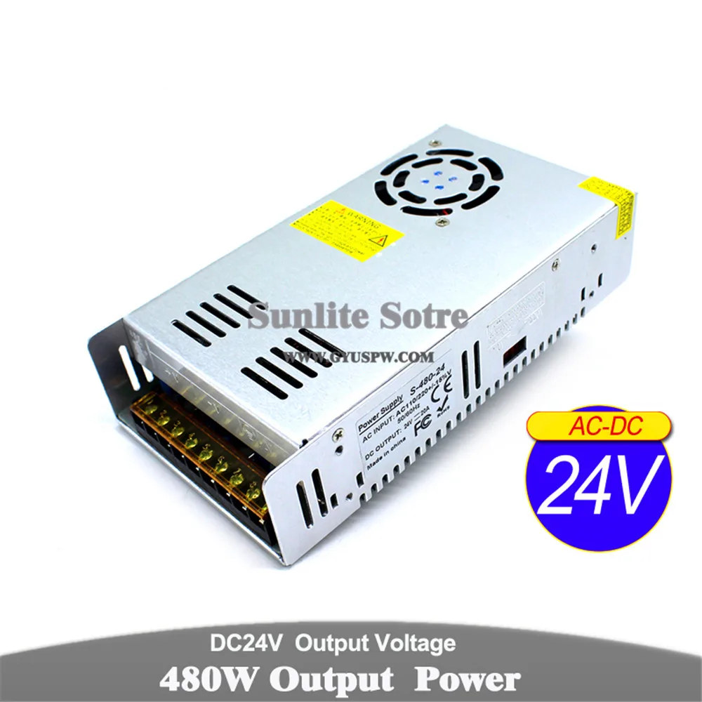 24V480W