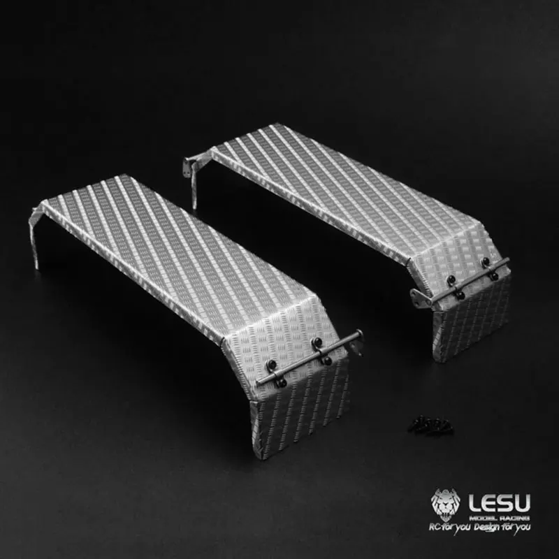 

Lesu Metal Rear Mud Plates For 1/14 Tamiyaya RC Truck Tractors Car Model TH02291