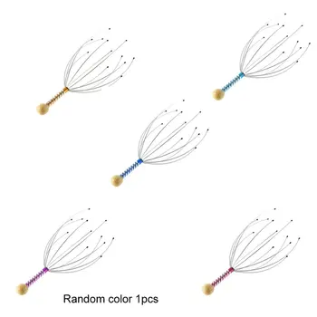 

Multifunctional Anti-Stress Head Massager Relieve Paid Stress Release Massage Body Tool Set Home Office Use Health Care