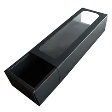 10 шт. ПВХ полоса крафт-бумага коробка окно ящик коробка корова прокатки печенья желатин торт подарочная коробка