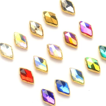 

JE324-341 Nail Art Decorations 3D Charm Crystal Strass Nail Jewelry Accessoires Korea Style Alloy Rhinestones New Arrival Charms