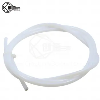 

Creativity 1M 2*4mm PTFE Tube Teflon PiPe to J-head hotend RepRap Rostock Bowden Extruderfor 1.75mm filament