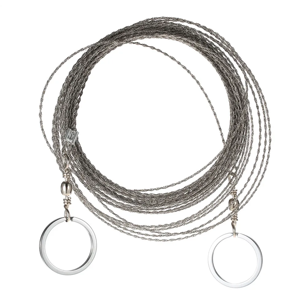 

10m Wire Saw Ring Scroll Emergency Survival Gear Outdoor Stainless Steel Camping Hiking Hunting Climbing Tool Travel Rescue Saw