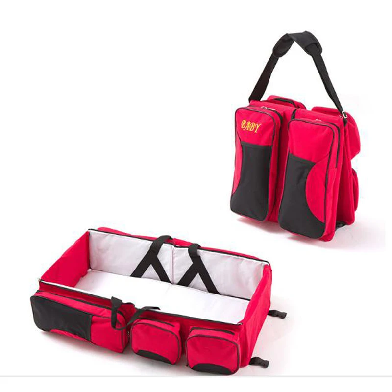 E style 1pcs Детская кроватка кровать гнездо борьба многофункциональная складная дорожная сумка Колыбель труба переносная детская кроватка - Цвет: E style 1pcs