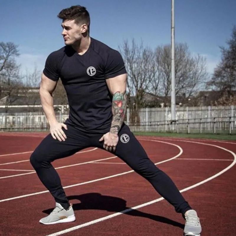 Новинка Мужская Летняя мода для отдыха высокое качество футболка мужская с