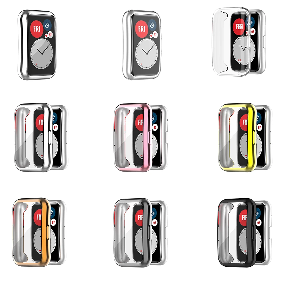 حافظة ساعة واقية من السيليكون لهواوي ، غطاء واقي ل...