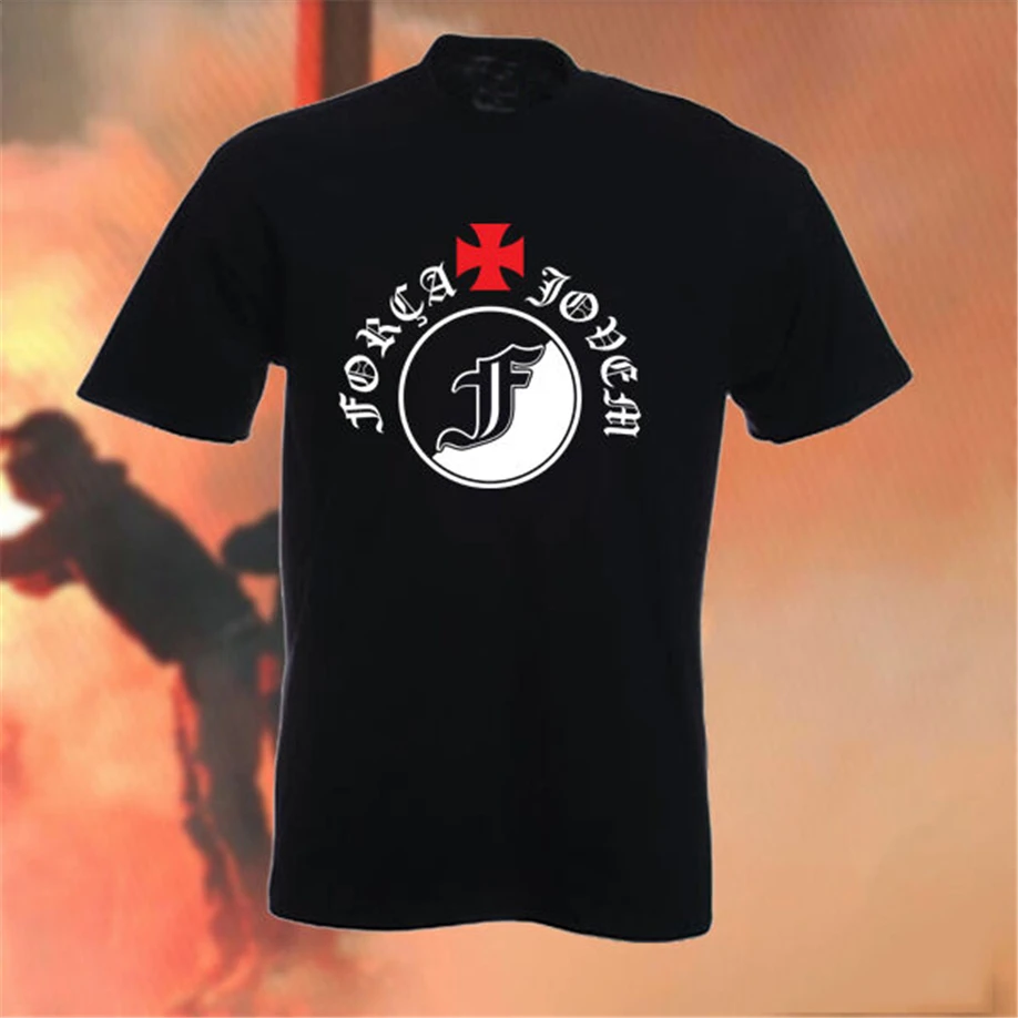 Футболка Vasco Da Gama hoолиганы Ultras Классическая дизайнерская футболка | Мужская