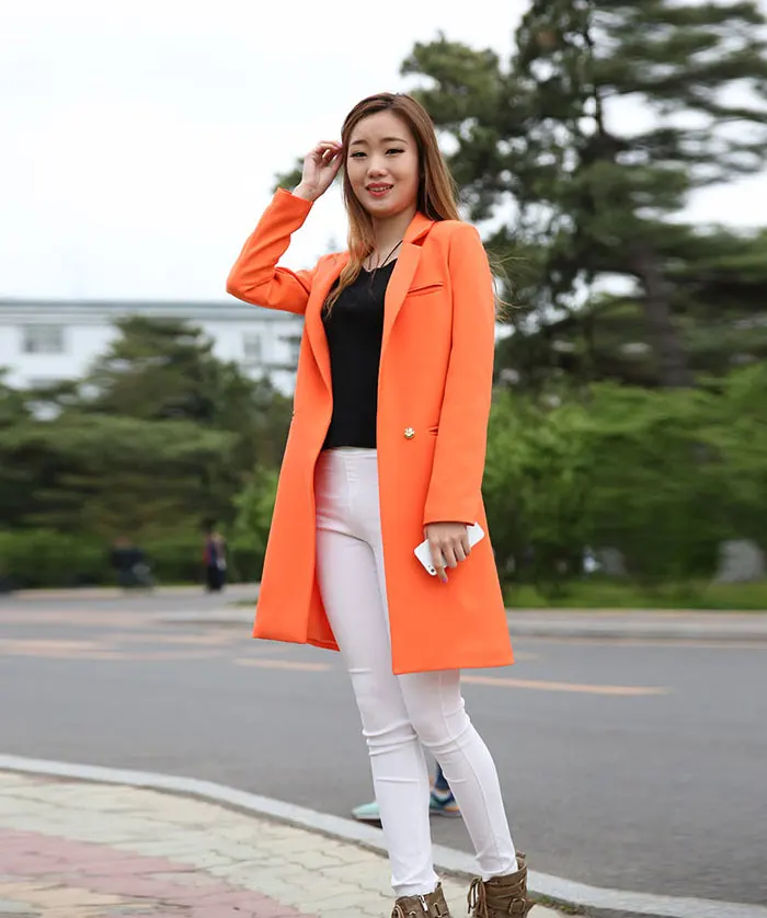 Горячая Распродажа Весна Осень Новые женские блейзеры и куртки повседневные длинные женские костюмы с широкой талией однотонные женские куртки плюс размер 3XL