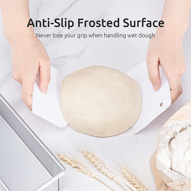 

1Pcs Cream Spatula Diy Plastic Pastry Cutters Fondant Dough Scraper Trapezoid Bread Pizza Fondant Tools Kitchen Accessories