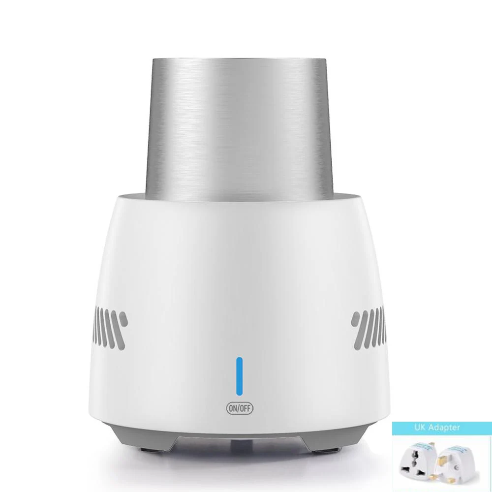 and UK plug Xiaomi BOLING Smart Touch управление холодильник напиток охладитель чашка 350 мл Быстрый замороженный напиток охладитель портативный холодильник быстрое охлаждение - Цвет: and UK plug