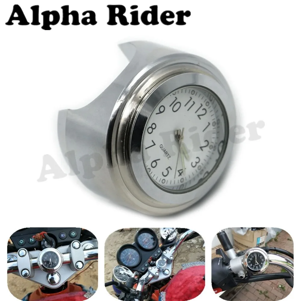 Часы на руль часы для Harley Suzuki Kawasaki Yamaha Марка Triumph BMW KTM Honda Steed 400 CB400 1 &quot25 мм 7/8&quot 22