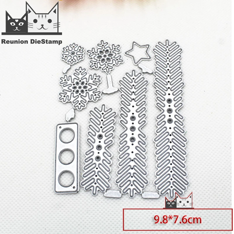 

Reunion 2020 new METAL CUTTING DIES snowflake Leaves Cut Die Scrapbook Paper Craft Album Card Punch Art Cutter Punch Stencils