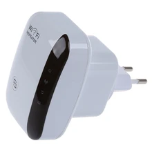 Маршрутизатор горячего радиуса действия беспроводной-N Wifi повторитель 802.11N 300 Мбит/с сеть ЕС расширитель вилка белый