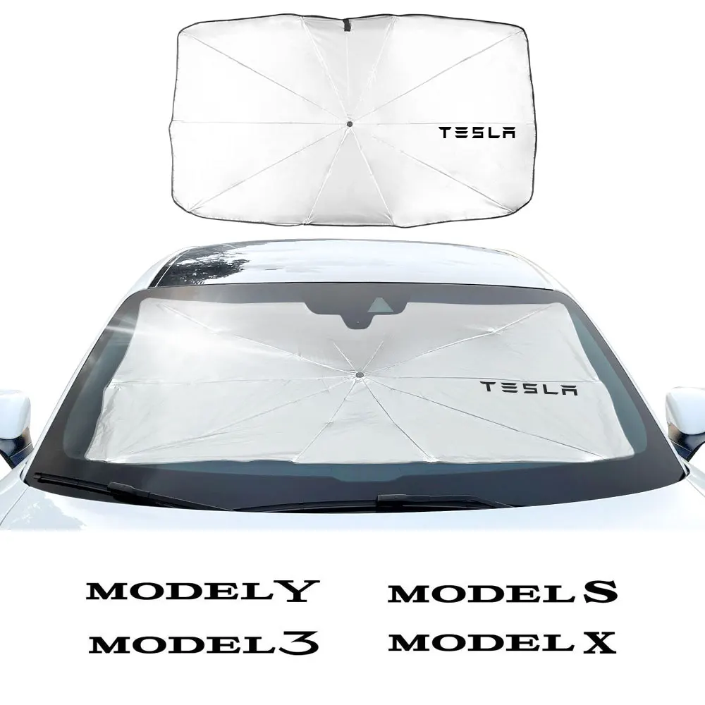 Солнцезащитный козырек для лобового стекла автомобиля Tesla модель X Y S 3 |