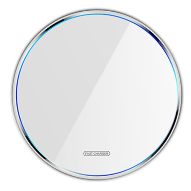 Universal Qi Wireless Charger for IPhone 8 Xr XS Max 11 12 Promax Fast Wireless Charging Mirror Pad for Samsung Huawei