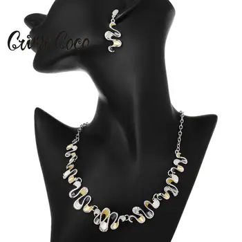 

Cring Coco 2020 Woman Necklace Jewelery Trendy Alloy Geometric Wave Choker Fashion Chains Necklaces Female Girls Birthday Gifts