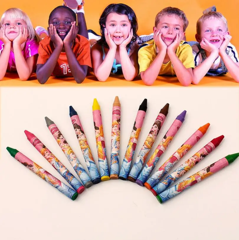 Crayon акварель ручка для маленьких детей с изображением канцелярский комплект