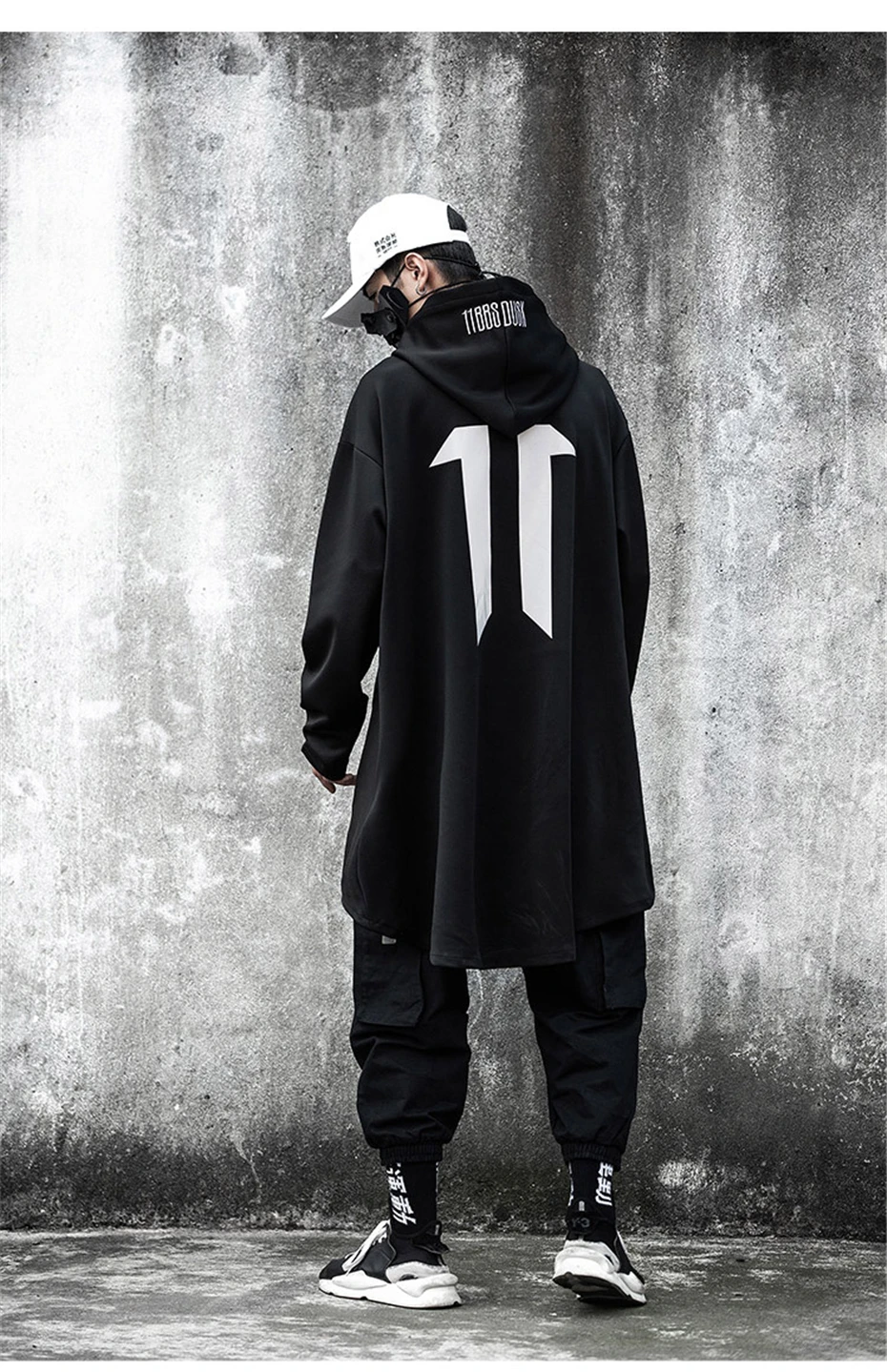 US Size Sweatshirts Men Harajuku Streetwear Long Hoodies Autumn Fashion Casual Hip Hop Male Jacket Oversize Cotton DG419