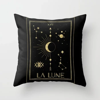 

Customized New Brand The Moon or La Lune Gold Edition Fashion Square Zippered Pillowcase Nice Pillow Cover Fans Gift Pillow Sham