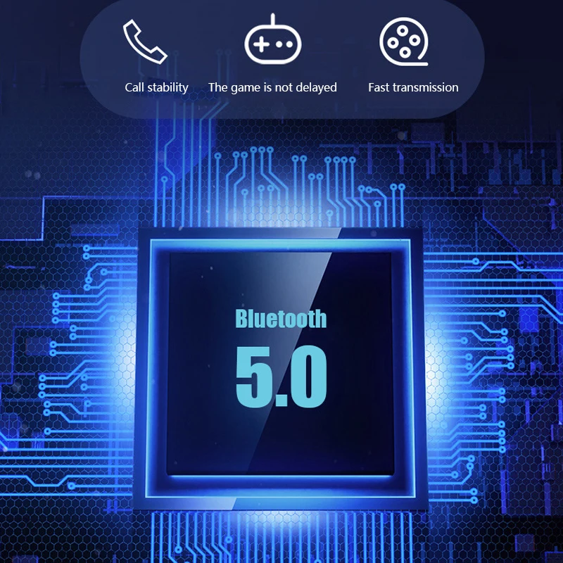 Bluetooth 5,0 водонепроницаемые беспроводные наушники TWS 8D стерео HIFI спортивные наушники светодиодный дисплей с микрофоном 2000 мАч Внешний аккумулятор гарнитура