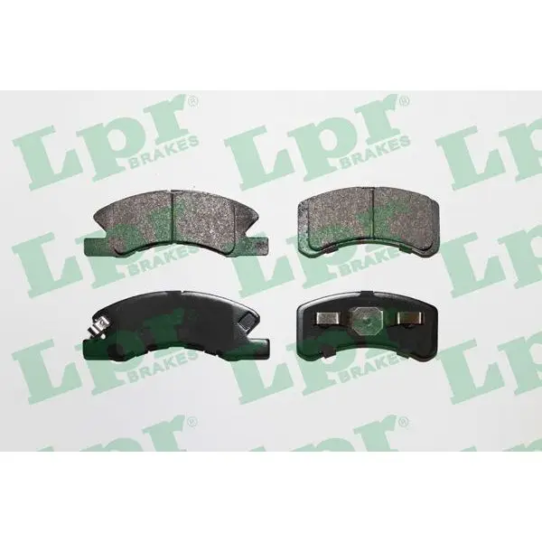 Колодки тормозные DAIHATSU CHARADE/CUORE/TREVIS передние LPR 05P