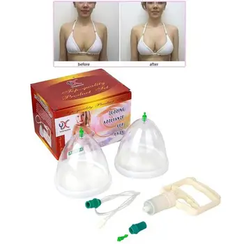 

2 Cans Breast And Hip Chest Massager Cup Therapy Ventosa Masaje Cupping Chest Enhancement Pump Lifting Big Breast Body Massage