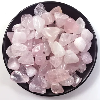 

piink natural rose quartz white crystal mini rock mineral specimen healing can be used for aquarium stone home decoration crafts