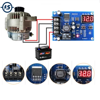 

XH-M603 Battery Charging Control Module 12-24V Storage Lithium Charger Control Switch Protection Board