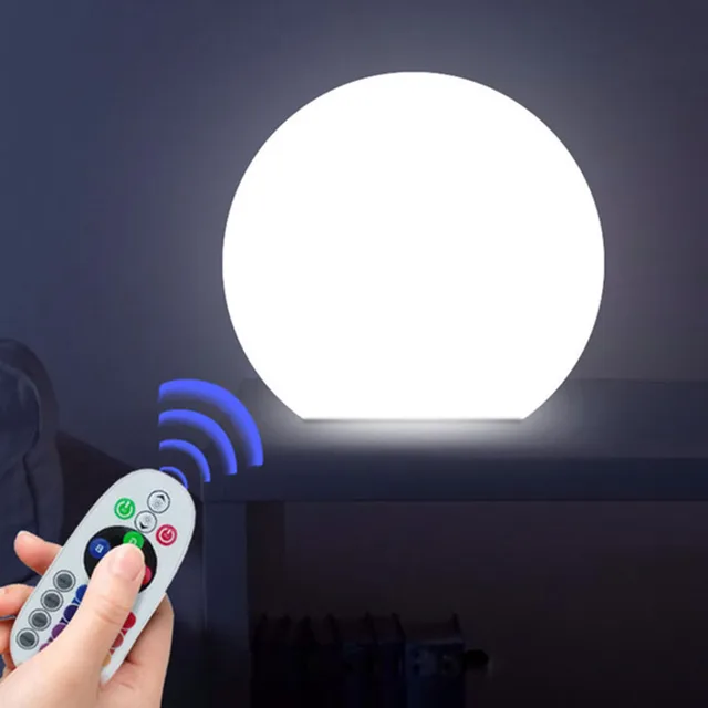 야외 공간을 환하게 밝히고 다채롭게 장식하는 충전식 LED 발광 볼 라이트