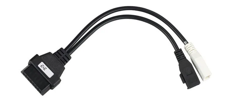 For Audi 2 Pin+2 Pin&nbsp;Male To OBD2 16 Pin Female Adapter
