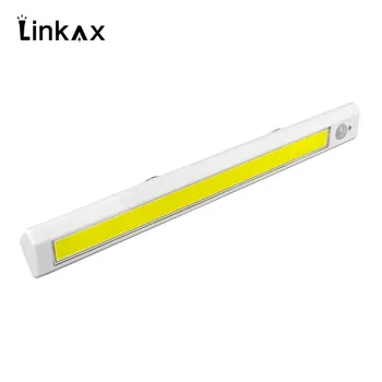 

COB LED PIR Motion Sensor Under Cabinet Closet Wardrobe light Super Bright Sensor Night Light For Closet Stairs Kitchen