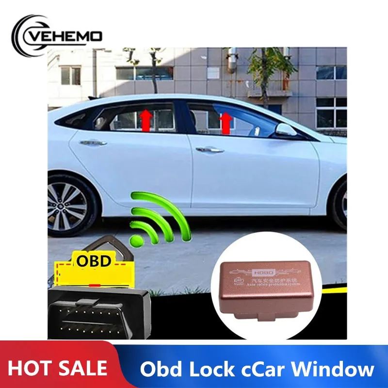 Vehemo OBD Автомобильный оконный доводчик модуль для открывания/закрытия очков