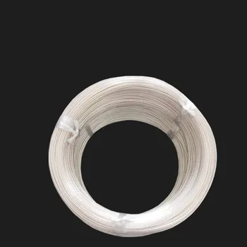 

0.12MM2-6.0MM2 High Purity Silver Plated OCC Teflon Wire Copper Cable For Hifi Audio DIY Amplifier Speaker Headphone AWG26-AWG9