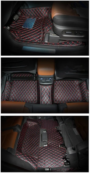 Высокое качество! Специальные автомобильные коврики для Ford Explorer 7 мест водонепроницаемые Автомобильные ковры для Explorer-2011