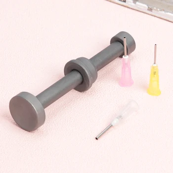 

Push Rod Booster Tough Oil Aluminum Alloy Soldering Needle Easily Carrying Welding Barrel Propulsion Lightweight Tools