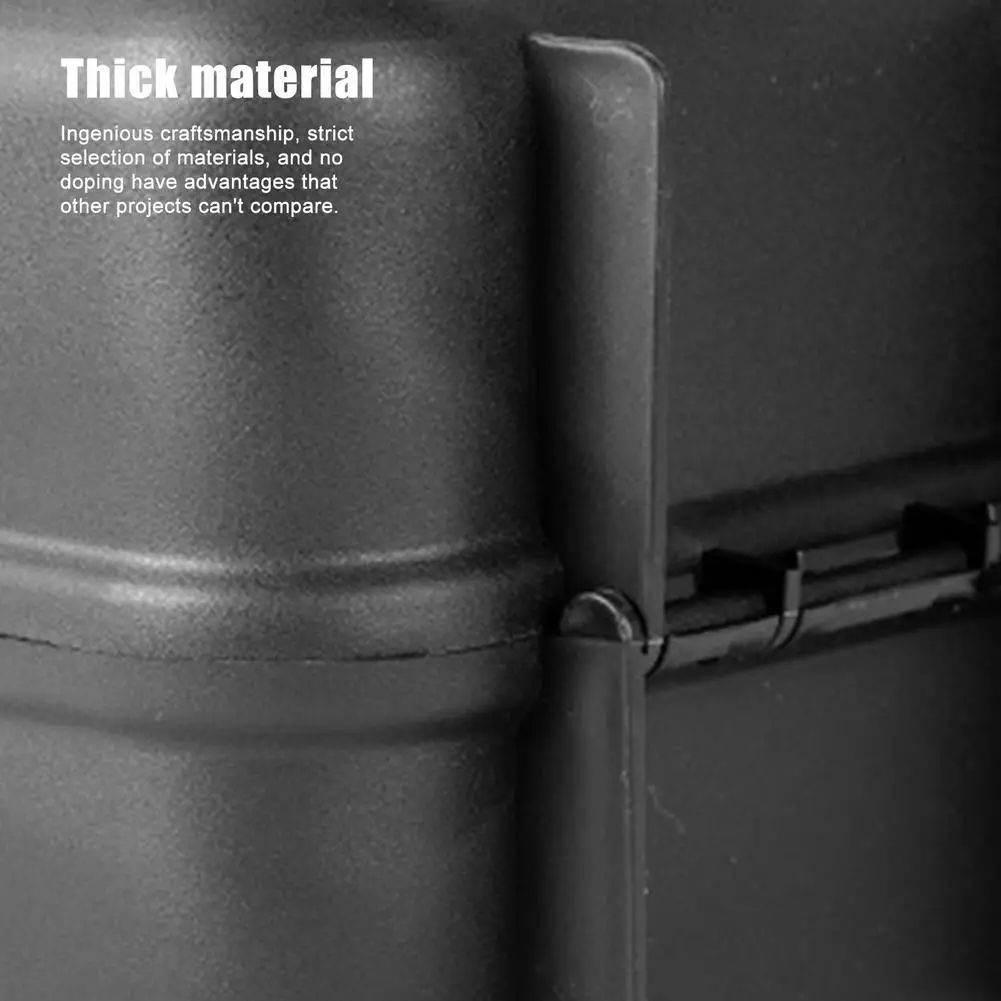 대용량 빈 도구 상자, 더블 버클 두꺼운 도구 상자, 밀폐 방수 안전 장비, 악기 케이스