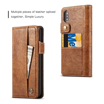 

Luxury Case for iPhone XS X 11 12 Pro Max Phone Case Leather Flip Wallet Back Covers Case for iPhone XR Coque Ultra Slim Hoesje