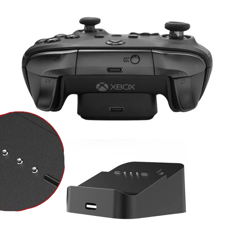 For Xbox One Elite Series 2 Controller Wireless Charging Dock Stand