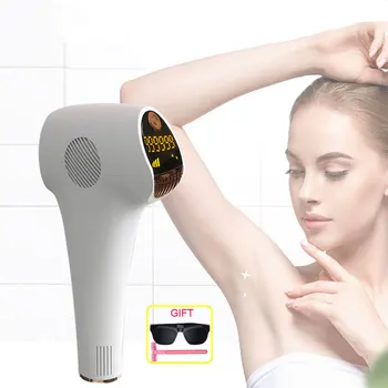 

999999 Flashes IPL Epilator Laser Permanent Hair Removal Painless Bikini Trimmer depilador a laser LCD Screen Photoepilator