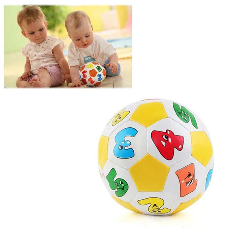 

1Pcs Children Kids Educational Toy Baby Preschool Learning Colors Number Rubber Ball Plaything Wholesale Random Color Baby Stuff